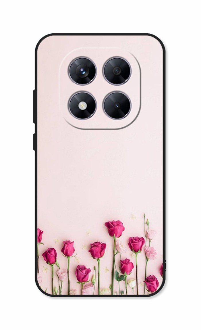 Levně Kryt TopQ Xiaomi Redmi Note 14 Pro Roses 136740 (pouzdro neboli obal na mobil Xiaomi Redmi Note 14 Pro)