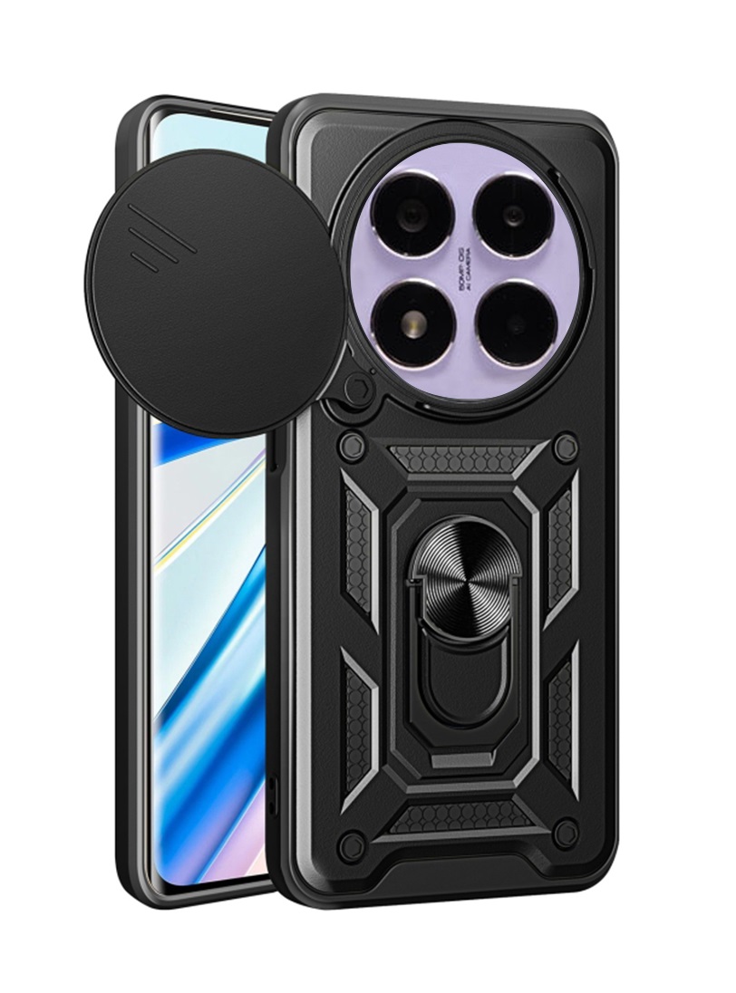 Kryt Armor Lens TopQ Xiaomi Redmi Note 14 Pro 5G ultra odolný černý 136746 pouzdra a kryty na mobilní telefony xiaomi od výrobce TopQ Kryt Armor Lens TopQ Xiaomi Redmi Note 14 Pro 5G ultra odolný černý 136746