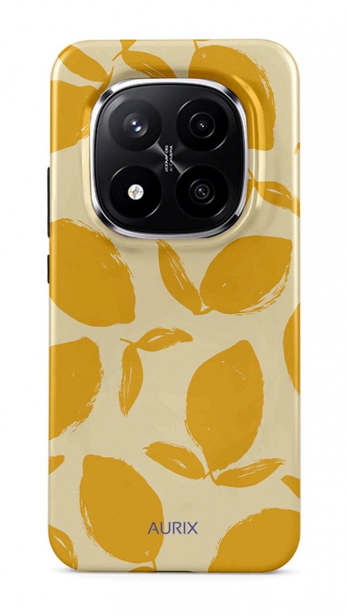 Luxusní kryt AURIX na Xiaomi Redmi Note 15 Pro Lemon Tart