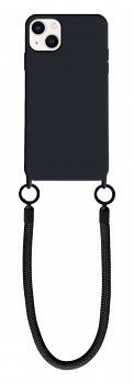 Zadní kryt Minimalist Wrist Strap na iPhone 15 černý