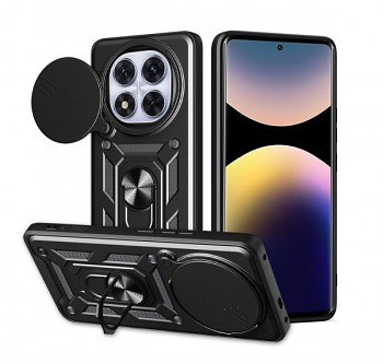 Ultra odolný zadní kryt Armor Lens na Xiaomi Redmi Note 14 Pro černý