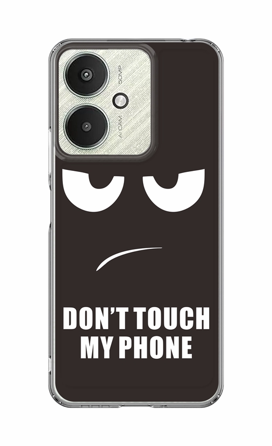 Levně Kryt TopQ Image Xiaomi Redmi 13C 5G Image pevný Don't Touch 126758 (pouzdro neboli obal na mobil Xiaomi Redmi 13C 5G)