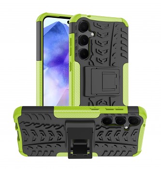 Ultra odolný zadní kryt na Samsung A55 zelený