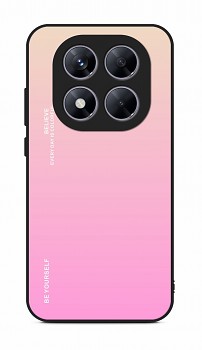 Zadní pevný kryt LUXURY na Xiaomi Redmi Note 14 Pro duhový meruňkový