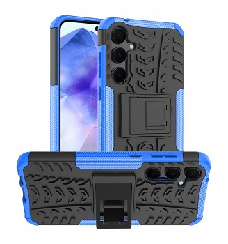 Ultra odolný zadní kryt na Samsung A55 modrý