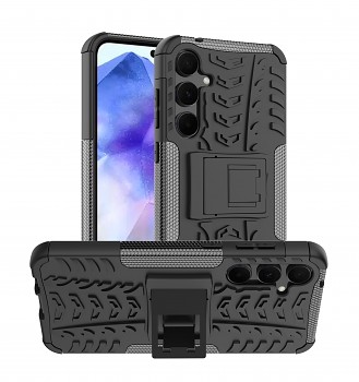 Ultra odolný zadní kryt na Samsung A55 černý