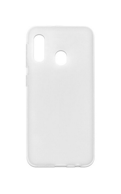 Levně Kryt TopQ Samsung A20e průhledný ultratenký 0,5 mm 86789 (pouzdro neboli obal na mobil Samsung A20e)