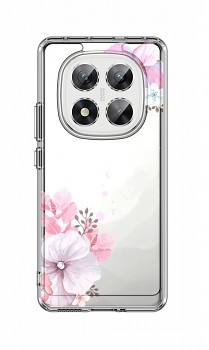 Zadní pevný kryt Image na Xiaomi Redmi Note 14 Pro 5G Violet Blossom