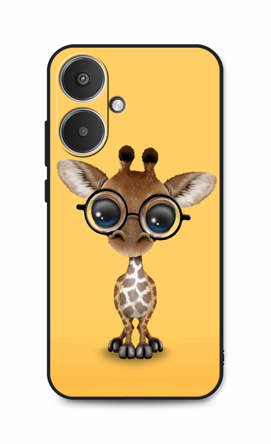 Zadní kryt DARK na Xiaomi Redmi 13C 5G Cute Giraffe