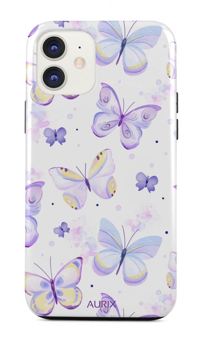 Kryt AURIX iPhone 11 pevný Butterflies 126814 pouzdra na mobilní telefony od výrobce TopQ Kryt AURIX iPhone 11 pevný Butterflies 126814