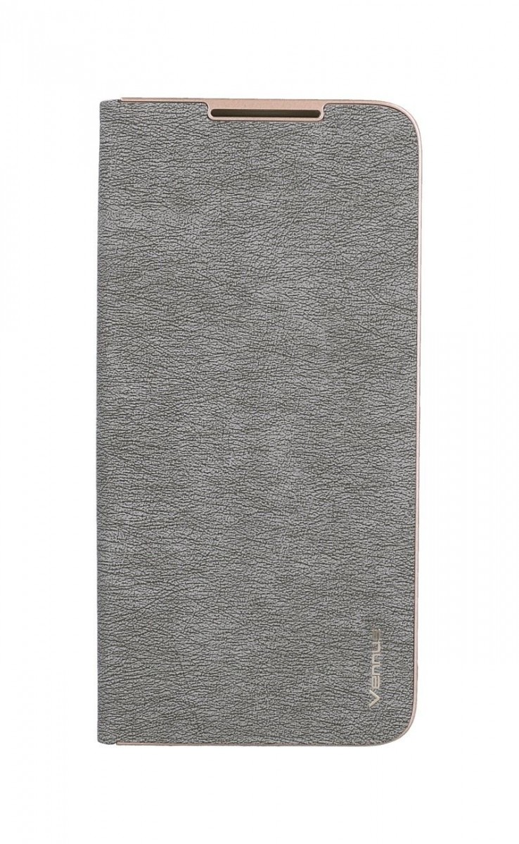Knížkové pouzdro Luna Book na Xiaomi Redmi Note 8 Pro stříbrné
