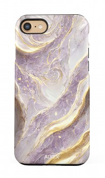 Luxusní kryt AURIX na iPhone SE 2020 Amethyst