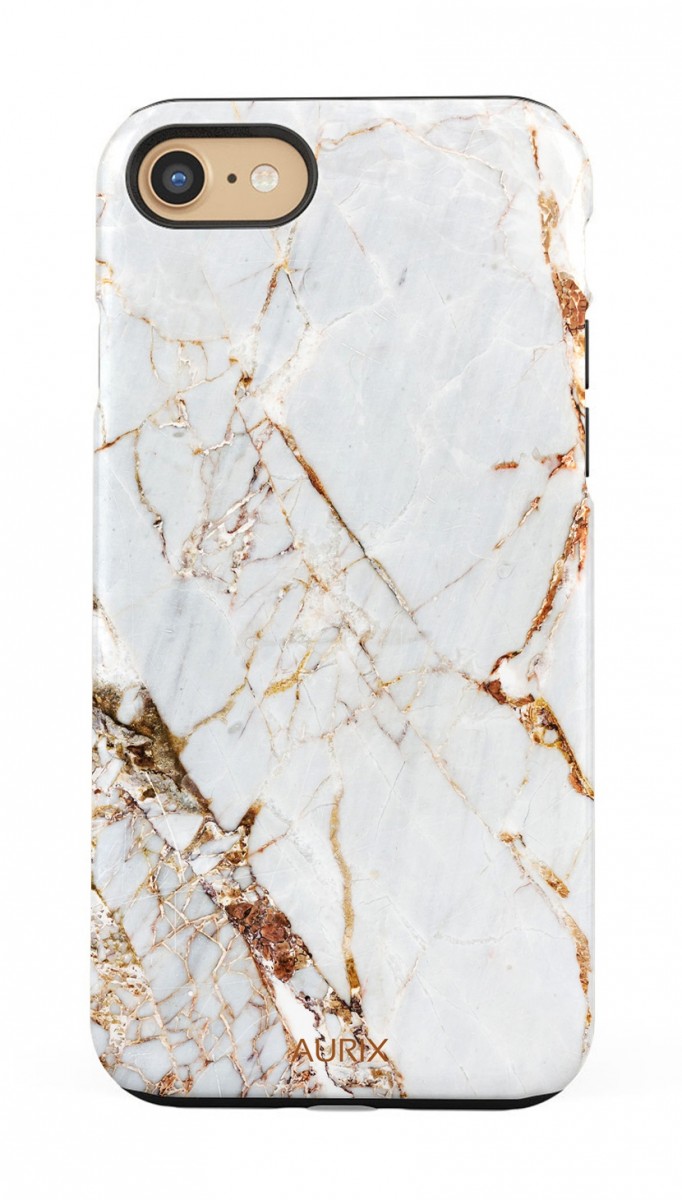 Luxusní kryt AURIX na iPhone SE 2020 Antique Marble