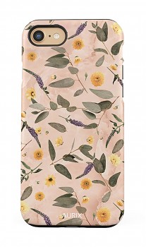 Luxusní kryt AURIX na iPhone SE 2020 Summer Bloom