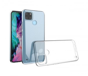 Zadní kryt na Realme C21 2 mm průhledný