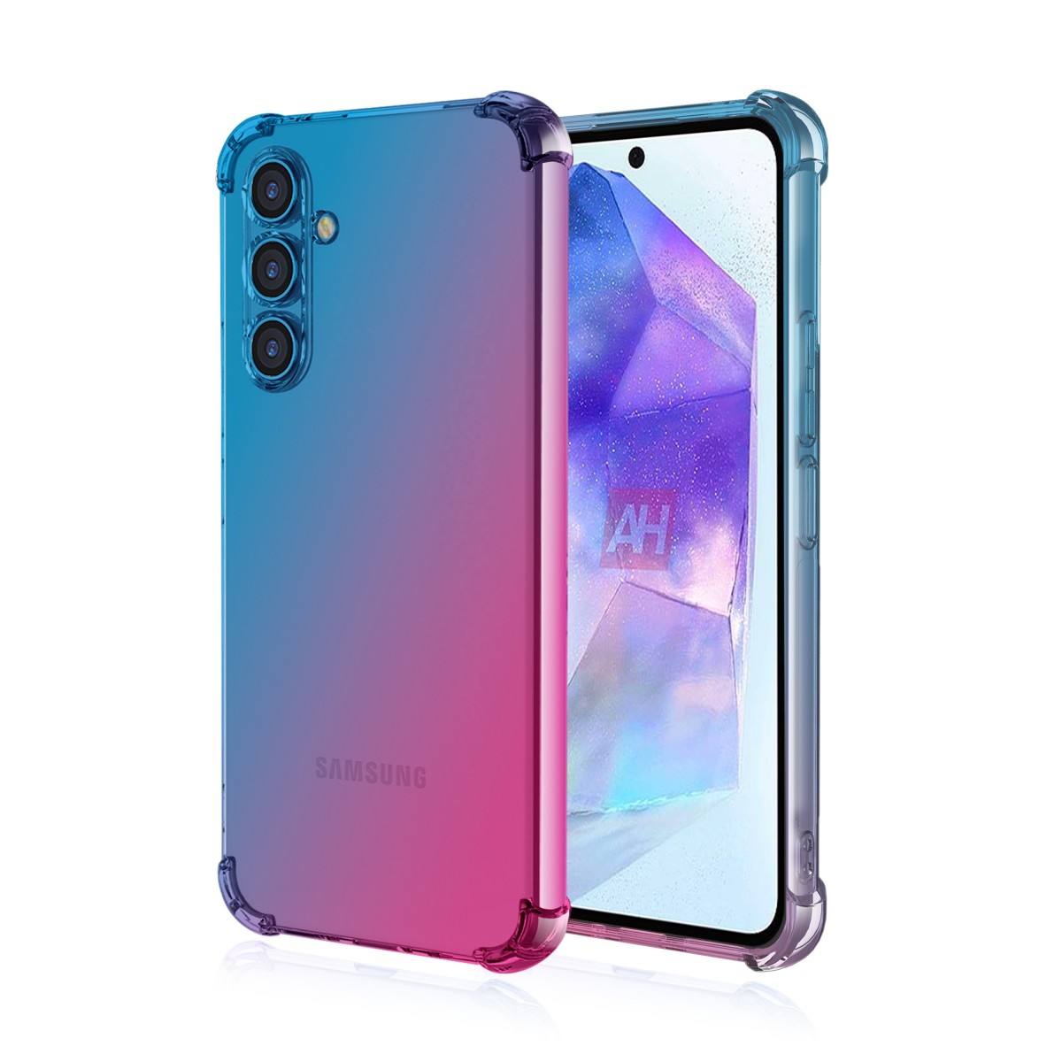 Zadní kryt na Xiaomi Redmi 13C 5G Shock duhový modro-růžový