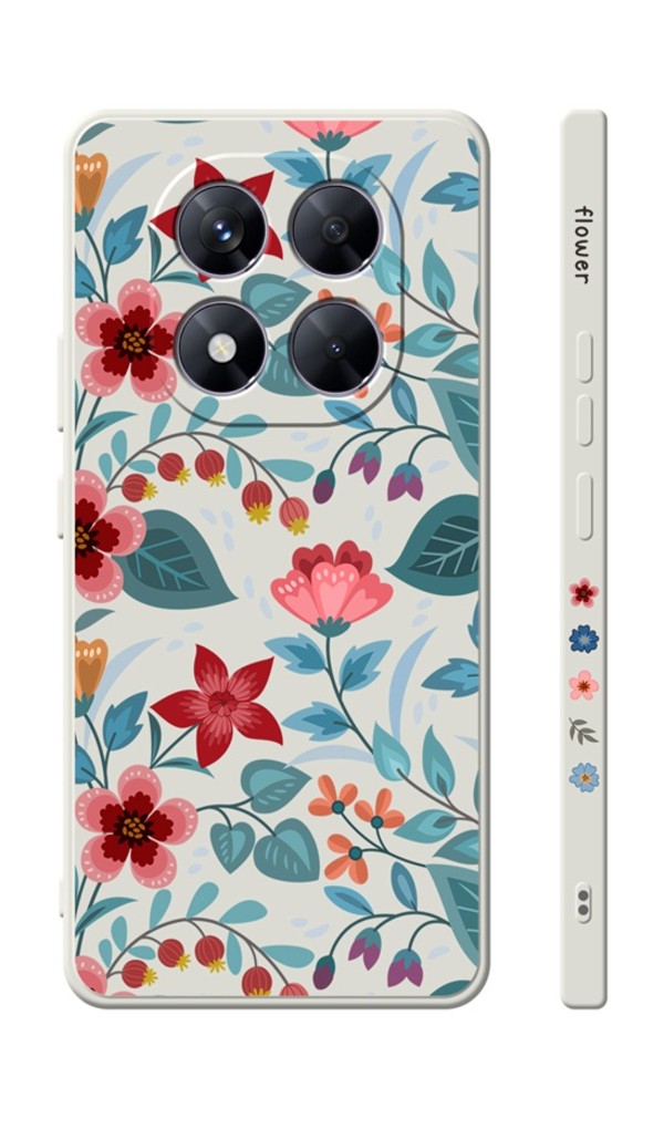 Zadní kryt Design na Xiaomi Redmi Note 14 Pro 5G Podzimní kvítí