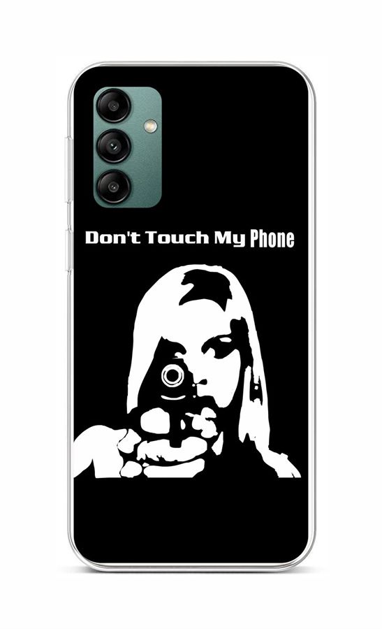 Levně Kryt TopQ Samsung A04s Don't Touch Gun 86864 (pouzdro neboli obal na mobil Samsung A04s)