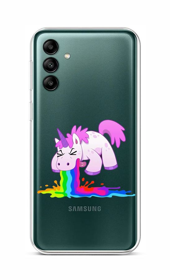 Levně Kryt TopQ Samsung A04s Rainbow Splash 86865 (pouzdro neboli obal na mobil Samsung A04s)