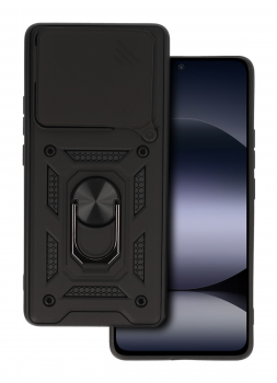 Ultra odolný zadní kryt na Xiaomi Redmi Note 14 Pro 5G černý