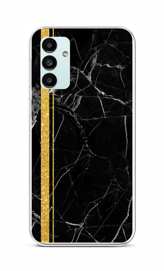 Levně Kryt TopQ STYLE Samsung A13 5G Mramor černo-zlatý 86871 (pouzdro neboli obal na mobil Samsung A13 5G)