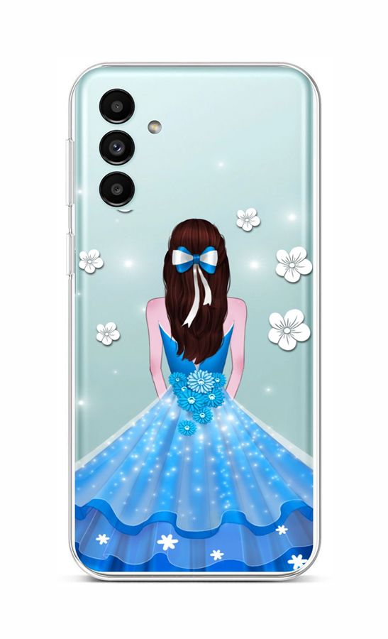 Levně Kryt TopQ Samsung A13 5G Blue Princess 86883 (pouzdro neboli obal na mobil Samsung A13 5G)