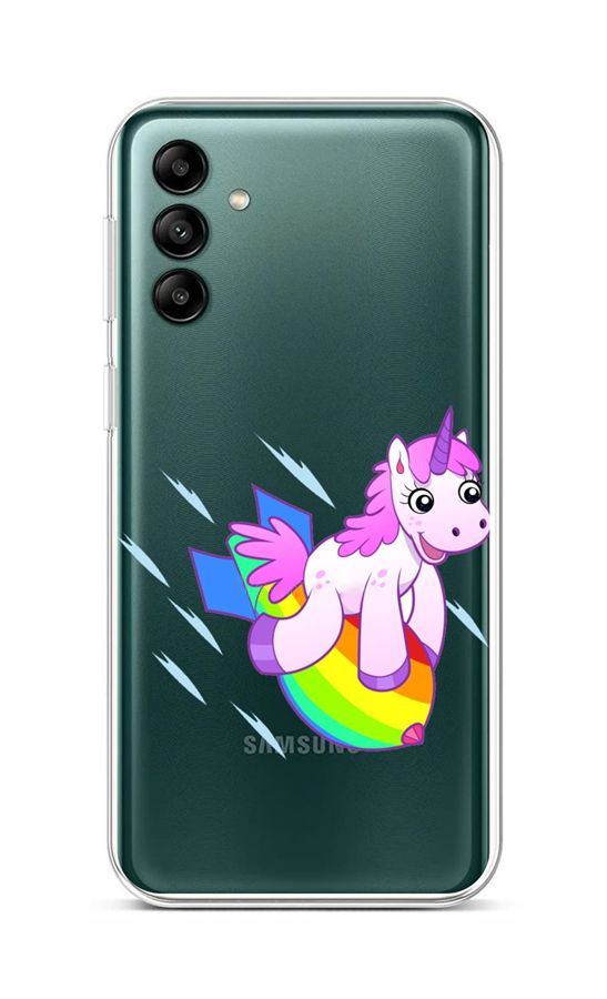 Levně Kryt TopQ Samsung A04s Flying Unicorn 86894 (pouzdro neboli obal na mobil Samsung A04s)
