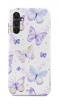 Luxusní kryt AURIX na Samsung A14 Butterflies