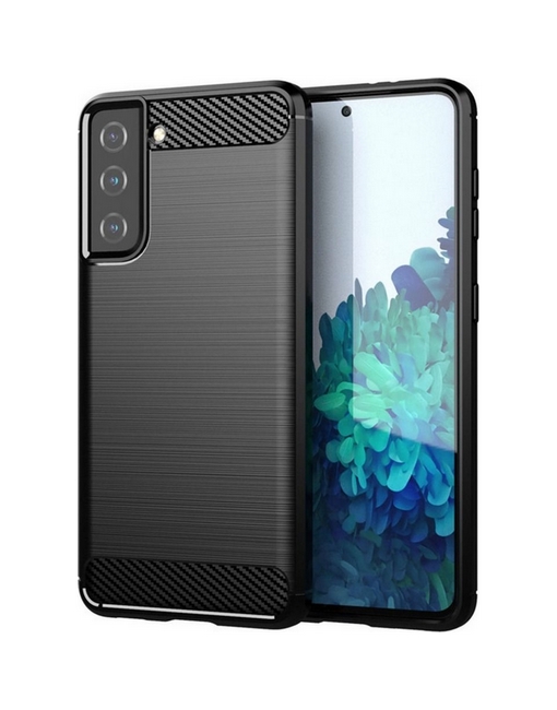 Levně Kryt TopQ Samsung S21 FE černý 86924 (pouzdro neboli obal na mobil Samsung S21 FE)