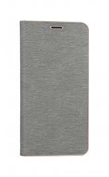 Knížkové pouzdro Forcell Luna Book na Samsung S21 FE stříbrné