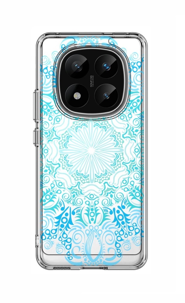 Zadní pevný kryt Image na Xiaomi Redmi Note 14 Pro+ 5G Blue Mandala
