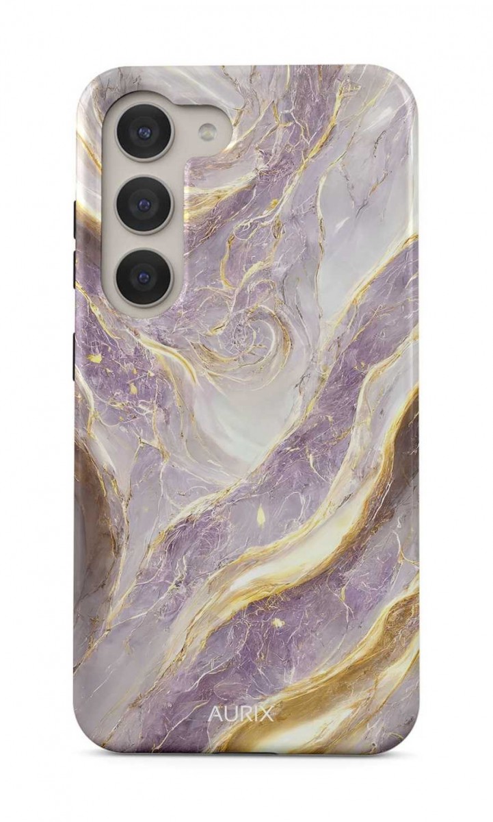 Luxusní kryt AURIX na Samsung S23 Amethyst