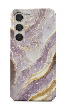 Luxusní kryt AURIX na Samsung S23 Amethyst