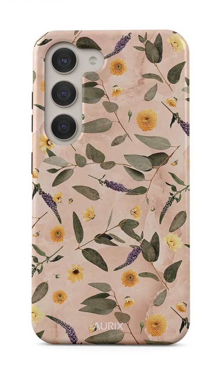 Luxusní kryt AURIX na Samsung S23 Summer Bloom