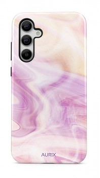 Luxusní kryt AURIX na Samsung A55 Pinky Wave