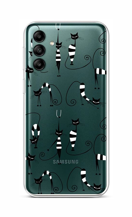 Levně Kryt TopQ Samsung A04s Cats 1 86963 (pouzdro neboli obal na mobil Samsung A04s)