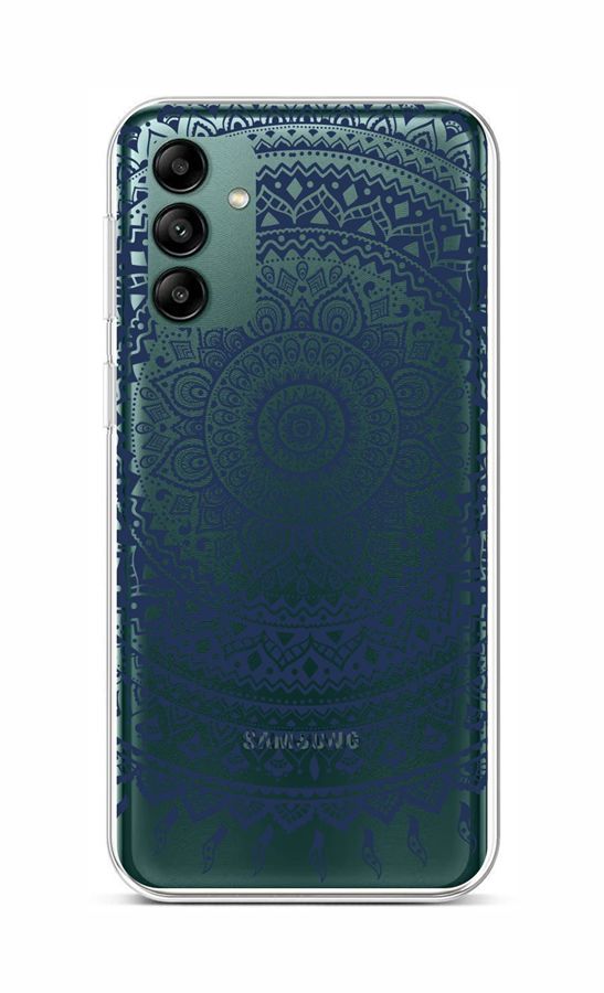 Levně Kryt TopQ Samsung A04s Navy Mandala 86965 (pouzdro neboli obal na mobil Samsung A04s)