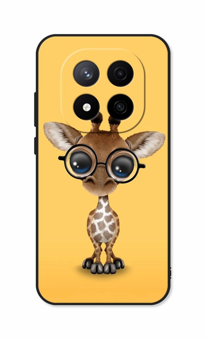 Zadní kryt DARK na Xiaomi Redmi Note 14 Pro+ 5G Cute Giraffe