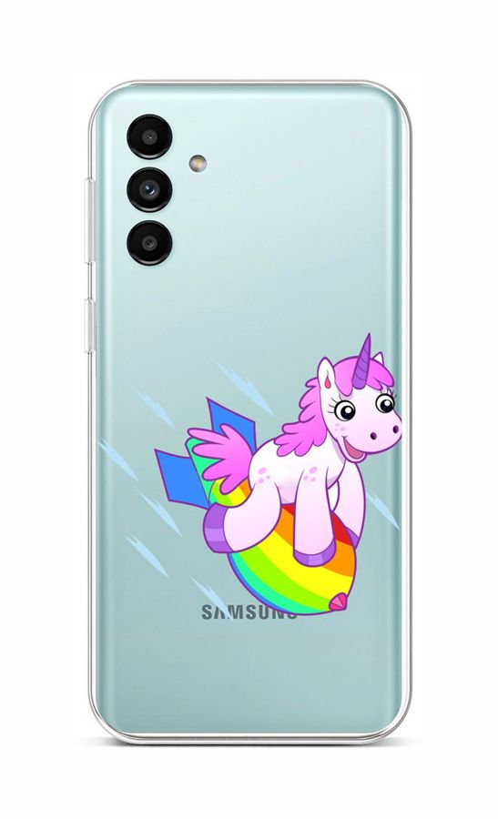 Levně Kryt TopQ Samsung A13 5G Flying Unicorn 86977 (pouzdro neboli obal na mobil Samsung A13 5G)