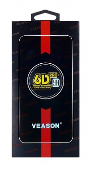Tvrzené sklo Veason na iPhone SE 2022 Full Cover černé