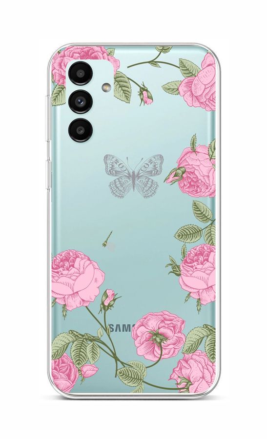 Levně Kryt TopQ Samsung A13 5G Pivoňky 86986 (pouzdro neboli obal na mobil Samsung A13 5G)