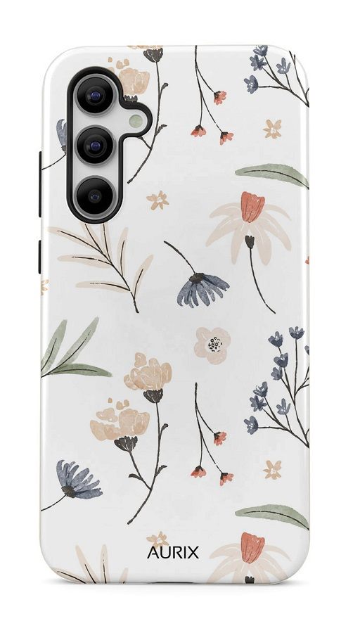 Levně Kryt AURIX Samsung A55 pevný Floral Fantasy 126989 (pouzdro neboli obal na mobil Samsung A55)