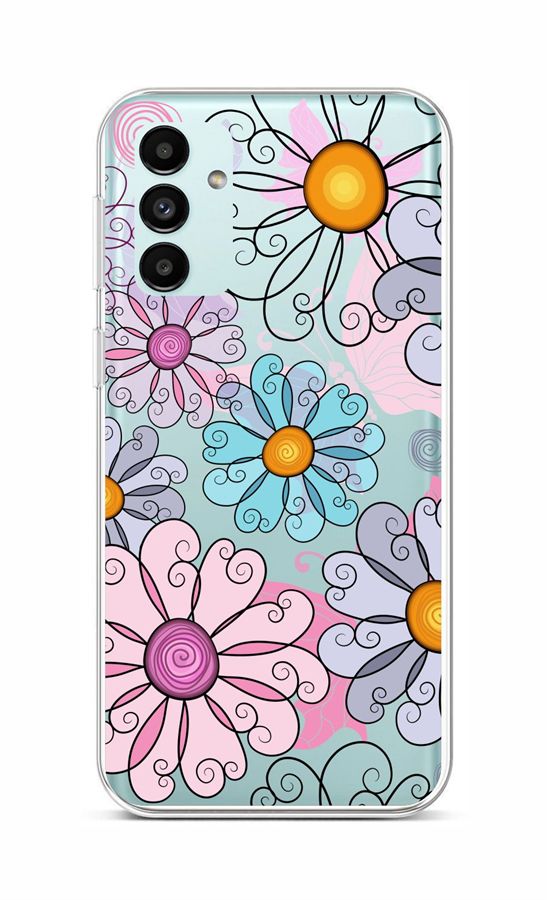 Levně Kryt TopQ Samsung A13 5G Colorful Daisy 86993 (pouzdro neboli obal na mobil Samsung A13 5G)