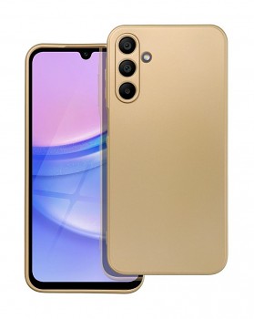 Zadní kryt Metallic na Samsung A15 zlatý