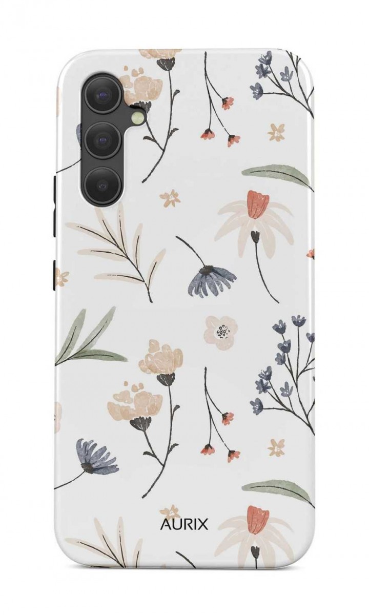 Luxusní kryt AURIX na Samsung A34 Floral Fantasy