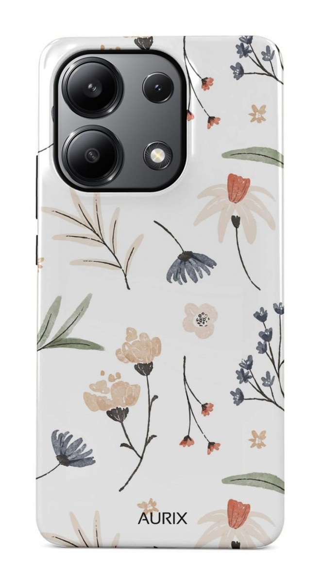 Luxusní kryt AURIX na Xiaomi Redmi Note 13 Pro Floral Fantasy