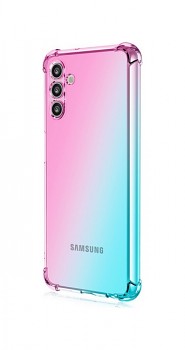 Zadní kryt na Samsung A13 5G Shock duhový mentolovo-růžový