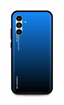 Zadní pevný kryt LUXURY na Samsung A13 5G duhový modrý