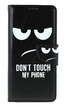 Knížkové pouzdro na Samsung A12 Don't Touch