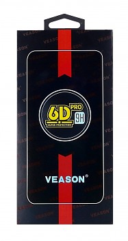 Tvrzené sklo Veason na Samsung S21 FE Full Cover černé